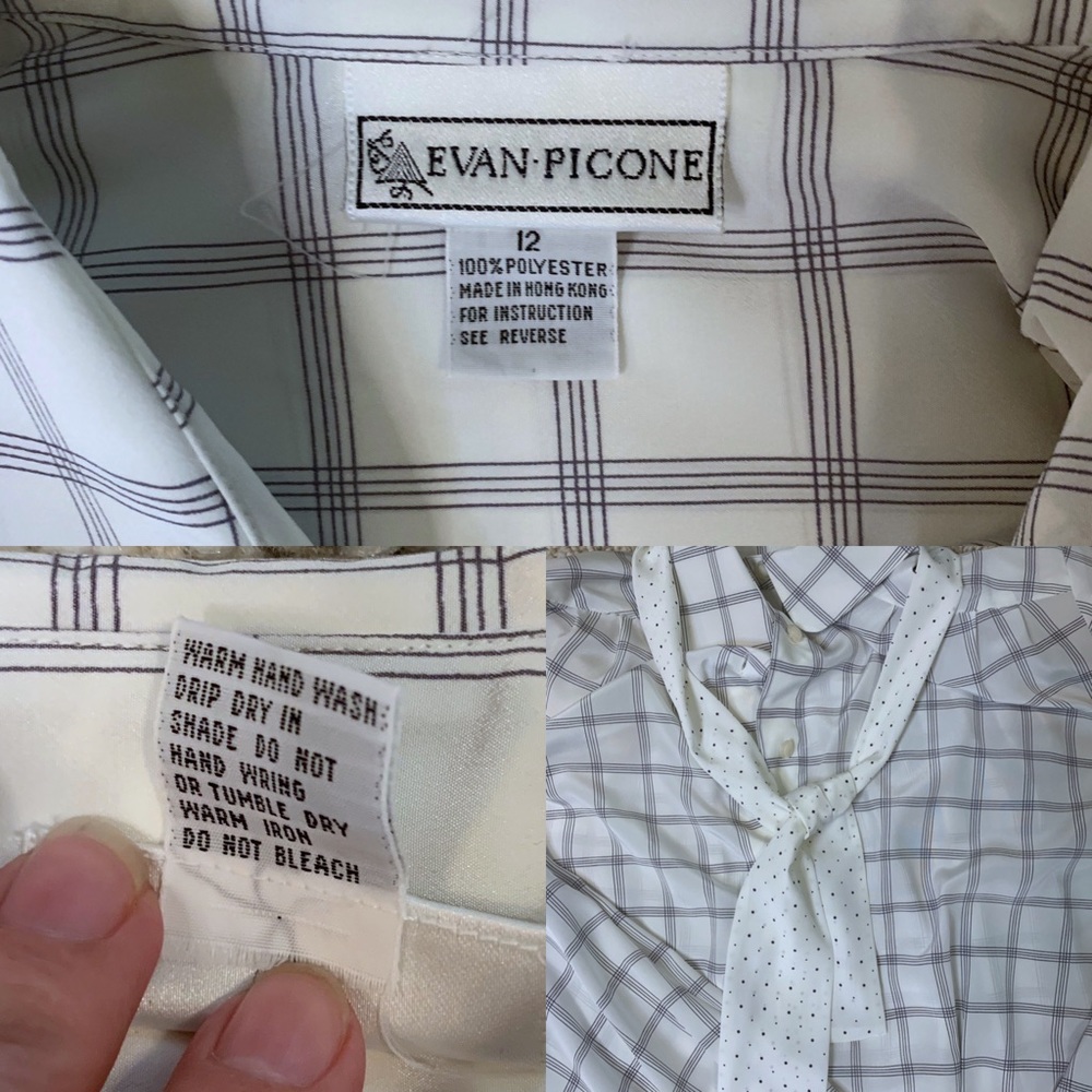 Evan Picone Button Up blouse - Picture 5 of 6